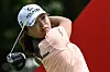 Ko Jin-young plays during round one of the HSBC Women's World Championship at Sentosa Golf Club in Singapore on Thursday. [AFP/YONHAP]