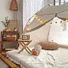 A room is decked with camping gear. [LEE HYEON-AH]