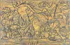 Lee Jung-seob, 'Ox, bird, and crab', Circa 1952-54.