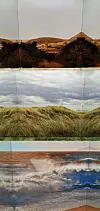 The backdrops of the fitting rooms in '25SS Musinsa Season Preview' venue in Seongsu-dong in Seongdong District, eastern Seoul. [KIM JI-YE]