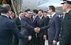 Eric Teo, then Director-General for Northeast Asia at Singapore’s Ministry of Foreign Affairs, greets North Korean leader Kim Jong-un upon his arrival at a Singapore airport for the North Korea–U.S. summit on June 10, 2018. [SCREEN CAPTURE FROM YOUTUBE]