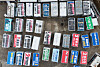Campaign vehicles for various political parties are parked in Gimpo, Gyeonggi, on Monday, ahead of the official campaign period for the April 10 general election, which runs from Thursday to April 9, according to the National Election Commission. [NEWS1]