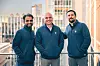 From left, Protect AI Chief Technology Officer Badar Ahmed, President Daryan Dehghanpisheh and CEO Ian Swanson. [PROTECT AI]