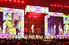 BTS performs in front of more than 50,000 fans at Allegiant Stadium in Las Vegas. [HYBE]