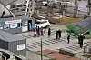 Residents line up at a Covid-19 testing center in Dongducheon, Gyeonggi, on Tuesday. [YONHAP]