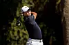Kim Si-woo plays his shot from the second tee during the final round of The Players Championship at TPC Sawgrass on in Ponte Vedra Beach, Florida on Sunday. [AFP/YONHAP]