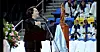 Korean popera tenor Lim Hyung-joo performs at the closing ceremony of a mass Pope Francis held at the Steppe Arena in Ulaanbaatar on Sunday. [DGNCOM]