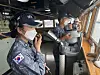 A special operations team dispatched to the Munmu the Great destroyer in the Gulf of Aden conduct pre-departure exercises and checks of the ship before sailing it back to Korea on Wednesday. [YONHAP]