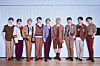 TO1 poses for a photo during an interview for its latest EP ″UP2U″ at the boy band's agency Wakeone’s office in Mapo District, western Seoul, on Nov. 17. [WAKEONE]