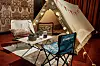 L’Escape Hotel offers a camping vibe inside its suites. [L'ESCAPE HOTEL]