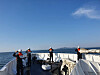 The Incheon Coast Guard searches for a missing captain and crewmember of a ship near Baengnyeong Island. [INCHEON COAST GUARD]