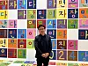 Kang Ik-joong poses for cameras during a press conference for his solo exhibition ″Journey Home″ at the Cheongju Museum of Art on July 4 [SHIN MIN-HEE]