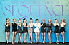WJSN poses at a press conference on July 5 for its new EP 'Sequence' at the Stanford Hotel Seoul in Mapo District, western Seoul. [STARSHIP ENTERTAINMENT]