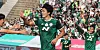 Cho Gue-sung of the Jeonbuk Hyundai Motors celebrates after scoring in a 2-0 win over FC Seoul at Jeonju World Cup Stadium in Jeonju, North Jeolla on Oct. 30, 2022. [YONHAP]