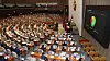 A digital board at the National Assembly shows the voting results for a law aimed at tightening monitoring of corporate governance on Wednesday. [OH JEONG-TAEK]