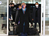 Harry Harris, outgoing U.S. Ambassador to Korea, arrives at Incheon International Airport to take a flight back to the United States on Thursday. [NEWS1]