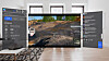 Afreeca TV's augmented reality (AR) app dubbed AR Player allows viewers to watch Afreeca TV's online streams and videos against the backdrop of a virtual world. [AFREECA TV]