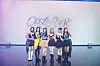 Girl group Weeekly poses for the camera during a press showcase on Wednesday at the Blue Square Mastercard Hall in Yongsan District, central Seoul, ahead of the release of “ColoRise” the same day. [IST ENTERTAINMENT]