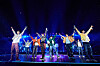 Boy band Treasure during its concert in Taipei on March 4, 2023 [YG ENTERTAINMENT]