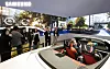 Visitors experience the Ready Care service at Samsung Electronics' booth at CES 2023 in Las Vegas. [YONHAP]