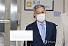 In this file photo, Open Minjoo Party Chairman Choe Kang-wook enters the Seoul Central District Court on May 21, 2021, to attend his trial. Choe was standing trial for having defamed former Channel A reporter Lee Dong-jae. [YONHAP]