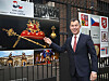 Czech Ambassador to Korea Gustav Slamecka at the photo exhibition to commemorate the 30th anniversary of Czech-Korea ties at the Czech Centre Seoul on Monday. [PARK SANG-MOON]