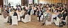Members of the diplomatic corps in Korea, including ambassadors, economic counsellors and defense attaches representing nearly 40 countries, Korean financial executives and defense industry insiders listen as Financial Services Commission Chairman Kim Joo-hyun gives a speech at the 2023 Korea Economic Forum at the Westin Josun Seoul on Wednesday. [PARK SANG-MOON]