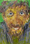 Park’s oil painting “Kirill 2” (2022) [MM ART CENTER]
