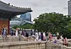 Seoul Metropolitan Government holds the 2022 Spring/Summer Seoul Fashion Week at Deoksu Palace in central Seoul on Oct. 5, 2011. It used all five palaces as runways. [YONHAP]