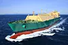 A liquefied natural gas carrier built by Samsung Heavy Industries [SAMSUNG HEAVY INDUSTRIES]