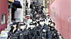 Police and forensics teams walk out of the alleyway in Itaewon where most of the 156 casulaties were found on Sunday. [WOO SANG-JO]