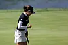 Chun In-gee celebrates making her putt for par on the 18th green to win during the final round of the KPMG Women's PGA Championship at Congressional Country Club on Sunday in Bethesda, Maryland. [AFP/YONHAP]