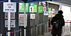 A person visits a Covid-19 testing center in central Seoul on Tuesday. [YONHAP]