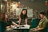 From left, actors Kim Hye-soo, Go Min-si and Yum Jung-ah play female divers who smuggle goods from the ocean in ″Smugglers″ [NEXT ENTERTAINMENT WORLD]