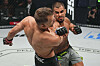 Gabriel Barga, right, fights Ago Huskic in the 2023 PFL Challenger Series Week 6 at Universal Studios in Orlando, Florida on Friday. [PFL]