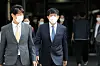 Lee Jae-woong, former CEO of Socar, is pictured in front of the Seoul Central District Court in Seocho District, southern Seoul, on Sept. 29, 2022. [NEWS1]