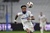 Marseille's Pierre-Emerick Aubameyang in action during a Ligue 1 match against Lens at the Stade Velodrome stadium in Marseille, France on April 28. [AP/YONHAP]