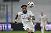Marseille's Pierre-Emerick Aubameyang in action during a Ligue 1 match against Lens at the Stade Velodrome stadium in Marseille, France on April 28. [AP/YONHAP]