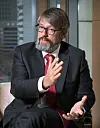 Jakub Landovsky, permanent representative of Czechia to NATO, speaks with the Korea JoongAng Daily at the Four Seasons Seoul on Wednesday. [PARK SANG-MOON]