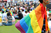 The 2019 Seoul Queer Culture Festival on June 1, held at the City Hall Plaza in central Seoul. [YONHAP]