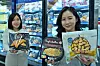 Models hold Picard frozen food products at Lotte Mart's Zettaplex Jamsil Store in southern Seoul. [LOTTE SHOPPING]