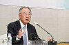 The Federation of Korean Industries' new chairman Ryu Jin speaks to the press on Tuesday in Yeouido, western Seoul. [FEDERATION OF KOREAN INDUSTRIES]