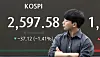 A screen in Hana Bank's trading room in central Seoul shows the stock market prices as it opens on Friday. [YONHAP]