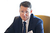 Alexander Vlaskamp, CEO of MAN Truck & Bus, talks during an interview with the Korea JoongAng Daily on March 14 in Incheon. [MAN TRUCK & BUS]