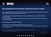 MBC issued official apologies both in Korean and English on Saturday. The apologies are on the front page of MBC’s website as of Tuesday. [SCREEN CAPTURE]