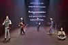 A scene from #whysocerealz!'s Seoul Fashion Week 2023 Fall/Winter show last month. Here shows samulnori, a traditional Korean percussion performance. [#WHYSOCEREALZ!]