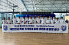 The Korean rugby sevens team pose before departing for the Asian Games at Incheon International Airport in Incheon on Sept. 21.  [KOREA RUGBY UNION]