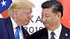 U.S. President Donald Trump, left, and Chinese President Xi Jinping [AP/YONHAP]