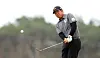 An Byeong-hun plays his second shot on the 9th hole during Day Two of the Genesis Scottish Open at The Renaissance Club in Berwick, Scotland on July 14. [GETTY IMAGES]