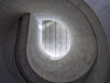 ″Structure Studies: Topology #5395″ by Korean artist Jung Ji-hyun, which captures the opening of the ceiling of the exhibition space on floor B2 in the new SongEun museum building. [SONGEUN]